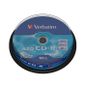 CD - DVD - BLU-RAY VIERGE POUR PC Verbatim CDR 52x 80 min (10)