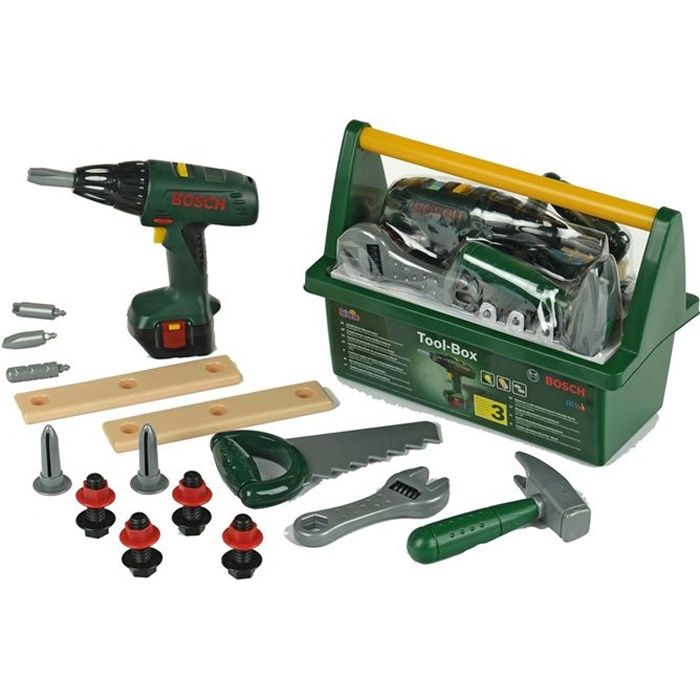 BOSCH Caisse à outils Tool Box pour Enfant Achat Vente bricolage