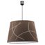 LUSTRE - SUSPENSION - PLAFONNIER Suspension MOOVE chocolat
