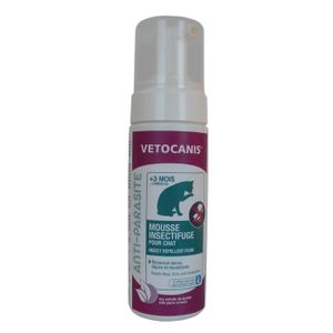 VETOCANIS Mousse insectifuge - Pour chat