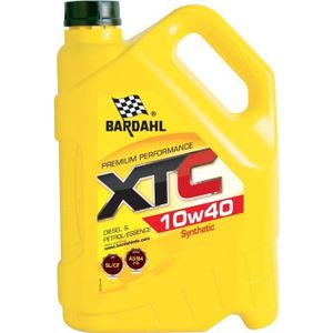 BARDAHL XTC 10W40 Huile Moteur Semi-synth?se Essence et Diesel 5L