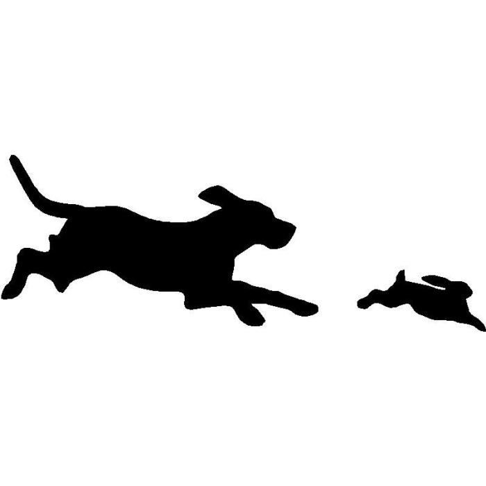 Copyright et licence de l'image: chien qui court sur le mur (commande) 