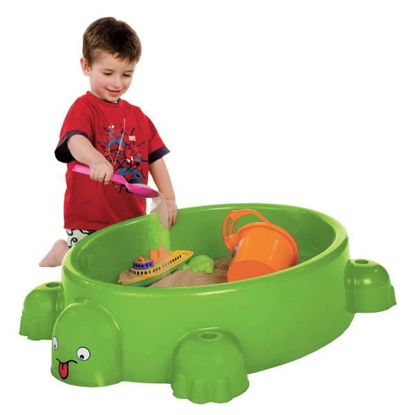 Bac à sable forme tortue couvercle t00743 Achat