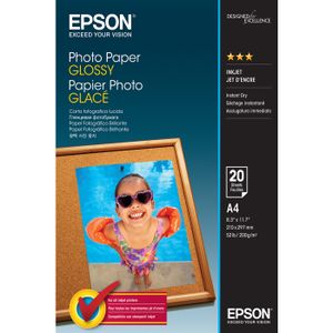 EPSON Papier photo brillant S042538 - 200g/m2 - A4 - 20 feuilles