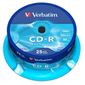 CD - DVD - BLU-RAY VIERGE  Verbatim CDR 80 min 52x (25)