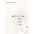ART / CINEMA / MUSIQUE Quant a la danse n 2