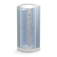 CABINE DE DOUCHE AURLANE Cabine de douche Blue Yoda 85x85cm CABINE DE DOUCHE AURLANE Cabine de douche Blue Yoda 85x85cm