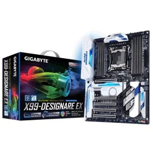 Gigabyte Carte m?re GA-X99-Designare EX - Socket LGA 2011-3 - DDR4 - 3600 MHz - 128 Go - GA-X99-Designare EX