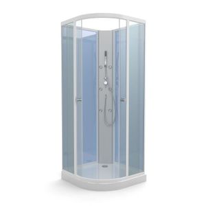 DOUCHE - RECEVEUR Cabine de douche Aurlane Blue Yoda CAB018 DOUCHE - RECEVEUR Cabine de douche Aurlane Blue Yoda CAB018