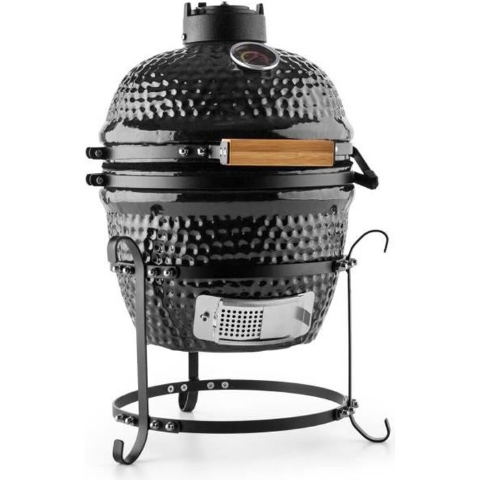 Klarstein Kamado grill en céramique 11 " BBQ noir Achat / Vente