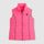 Gilet doudoune femme JOTT rose fluo en duvet