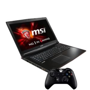 MSI PC Portable Gamer GP72VR 7RF-433XFR - 17,3'' Full HD - 8Go RAM - Sans OS - Intel Core i7 - GTX 1060 - 1To + 128Go SSD + Manette