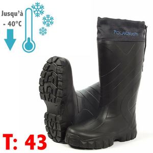 botte chasse grand froid pas cher
