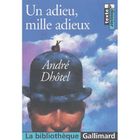SCOLAIRE / UNIVERSITAIRES UN ADIEU, MILLE ADIEUX