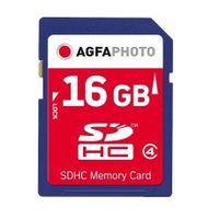 CARTE MEMOIRE AgfaPhoto SDHC 16go Class 4