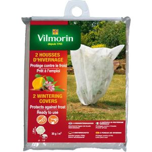 VILMORIN 2 Housses d'hivernage 30 g / m? blanc - l 1,60 x L 1,60 m