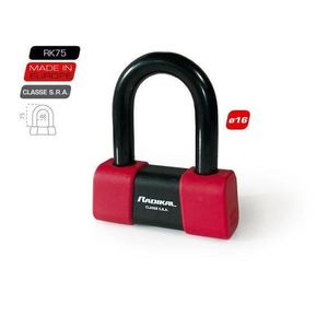 ANTIVOL - BLOQUE ROUE Antivol mini U bloque disque Radikal RK75 ANTIVOL - BLOQUE ROUE Antivol mini U bloque disque Radikal RK75