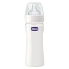  CHICCO Biberon Verre 240ml Tétine Flux normal