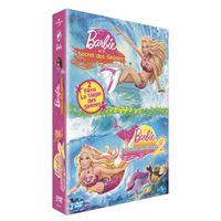 DVD FILM DVD Barbie, coffret le secret des sirenes 1+2