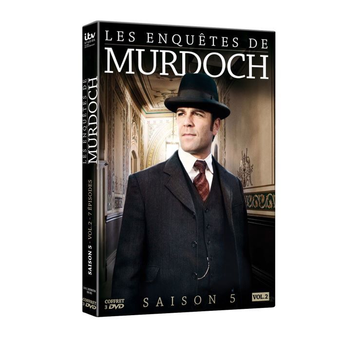 Les Enquetes De Murdoch Saison 5 DVD Les enquêtes de Murdoch, saison 5, vol. 2 en dvd série pas cher