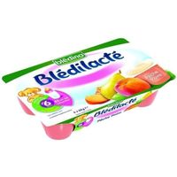 DESSERT-GOUTER BEBE Blédilacté Pêche Poire