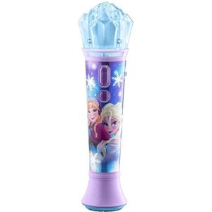 REINE DES NEIGES Micro Karaoké avec Entrée Auxiliaire