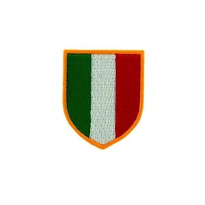 Italy Flag Embroidered Patch Italian Iron On Sew On National Emblem