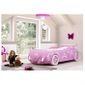  LIT ENFANT VOITURE COCCI ROSE AVEC PHARES LED