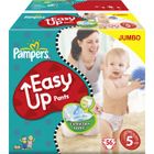 COUCHE-LANGE-LINGETTE BEBE PAMPERS Easy Up T5 X56