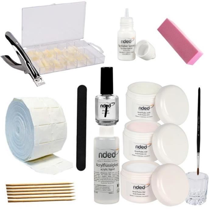 Kit Résine Acrylique Nded Achat / Vente coffret de manucure Kit