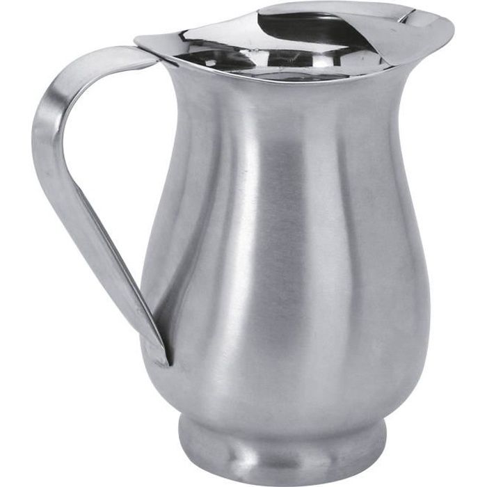 Pichet à Eau En Acier Inoxydable 304 De 1 L, Bec Droit Anti