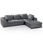 CANAPE - SOFA - BANQUETTE Canapé d'angle Family Gris