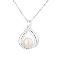 SAUTOIR ET COLLIER NACRE DE PERLE Chaîne et Pendentif