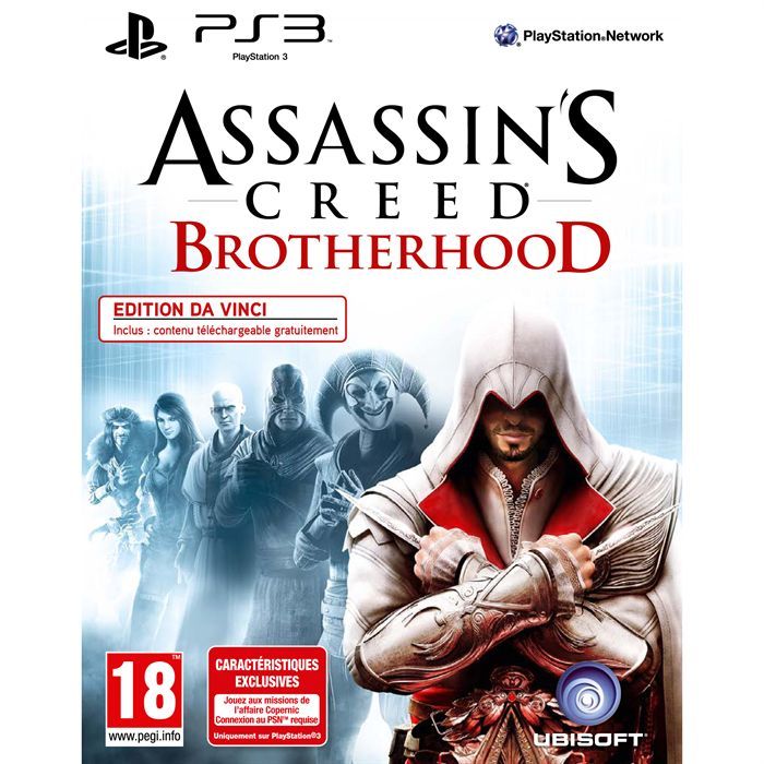 ASSASSIN'S CREED BROTHERHOOD DA VINCI VERSION/ PS3 - Achat / Vente jeu ...