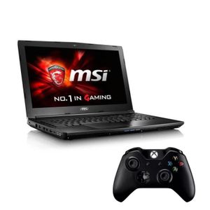 MSI PC Portable Gamer GL62 7RD-441XFR - 15,6'' - RAM 8Go- Sans OS - Intel Core i5 - GTX 1050 - Disque Dur 1To + Manette