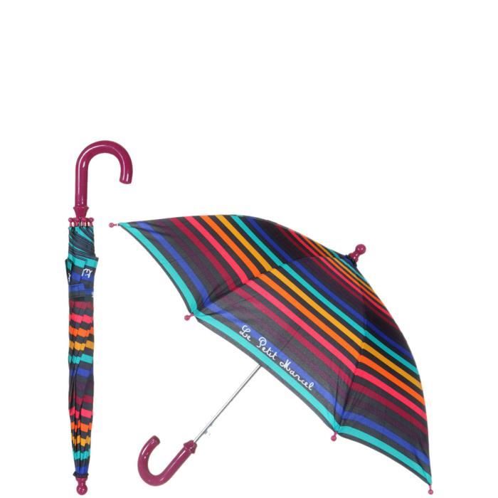 Parapluie enfant LITTLE MARCEL PITIOU RAYE FUSHIA Achat / Vente
