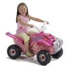 VEHICULE ENFANT Quad à pédales - Strawberry girl rose