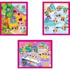 PUZZLE 3x50 pcs Petshop Chez le Glacier/Tous à la Montagn