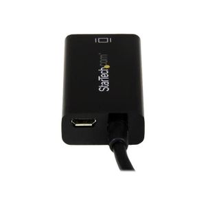 STARTECH Adaptateur MHL pour Samsung Galaxy - Convertisseur Micro USB 11 broches vers HDMI - Câble MHL HDMI - M/F - 1080p