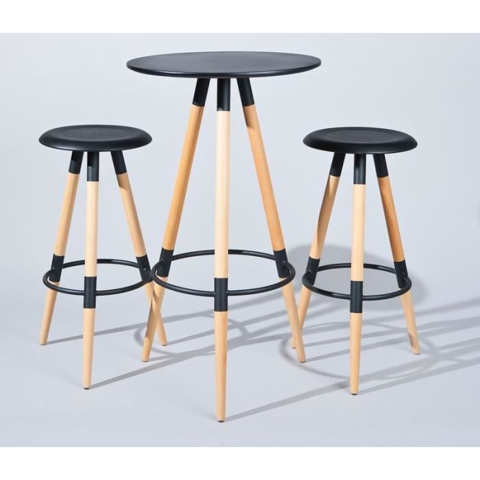 tabouret et table bistro