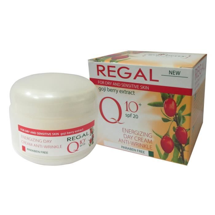Cr&egrave;me de jour anti rides Baies de Goji SPF20 Achat / Vente anti