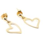  Boucles Plaqué Or "Love"