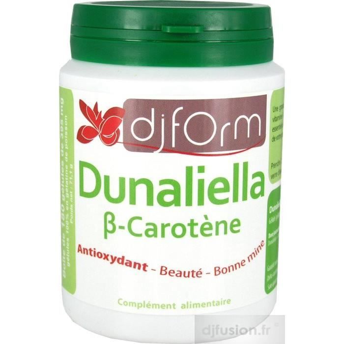 Dunaliella Salina Bêtacarotène 300 gélules Achat / Vente beauté