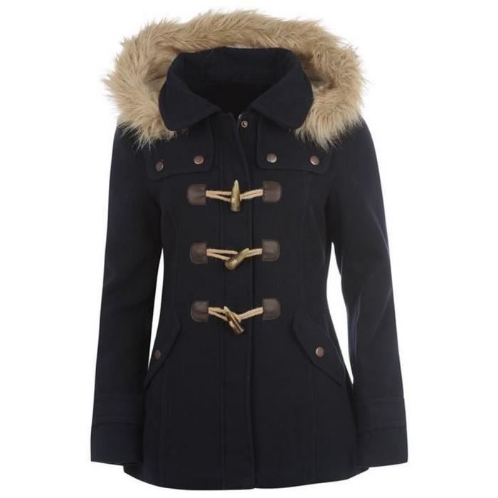 manteau duffle coat femme avec capuche fourrure manteau duffle coat femme avec capuche fourrure