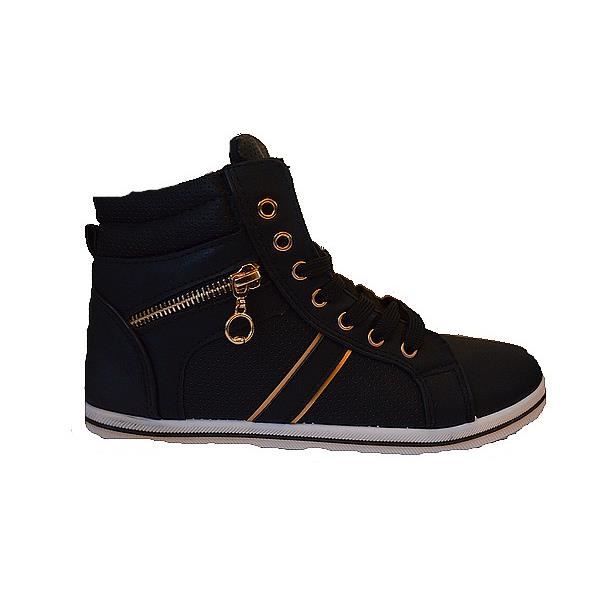 basket femme couleur or