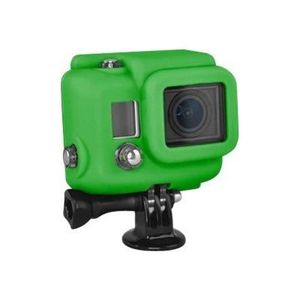 Xsories Silicone Cover Hero 3+ - Protection/ Personnalisation GoPro - housse compatible Hero 3+ /4 GREEN