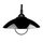 LUSTRE - SUSPENSION - PLAFONNIER Suspension BASIK moderne acier noir laqué