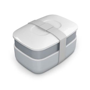 THE KITCHENETTE Lunch Box 2 étages 5040445 1,2L gris