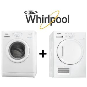 PACK Lavage/Séchage WHIRLPOOL: Lave-linge
