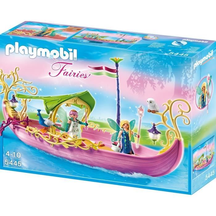 PLAYMOBIL 5445 Bateau Enchanté la Reine des Fées Achat / Vente